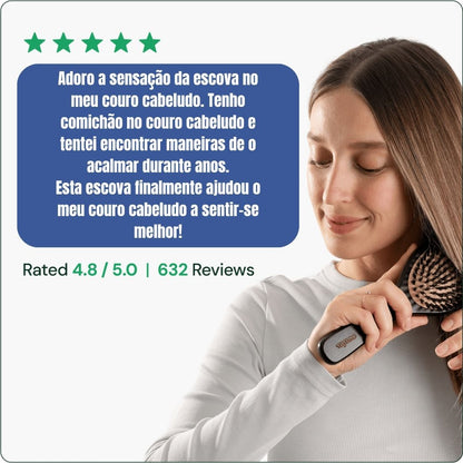 CADORNIA - Escova para cabelo sem champô
