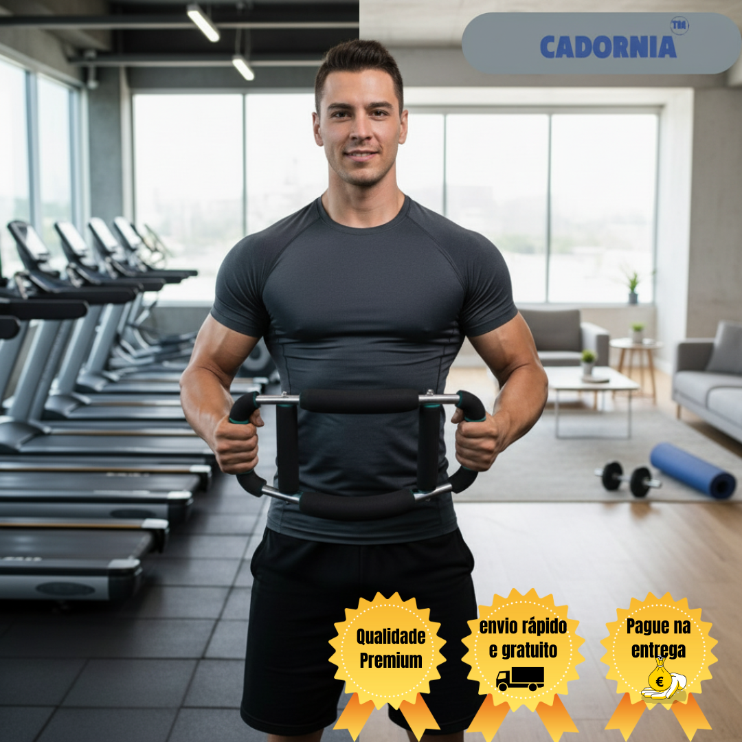 Cadornia Bar™ — A barra de musculação revolucionária