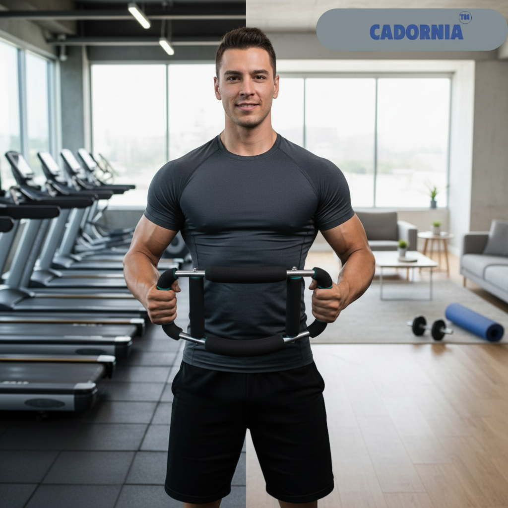 Cadornia Bar™ — A barra de musculação revolucionária