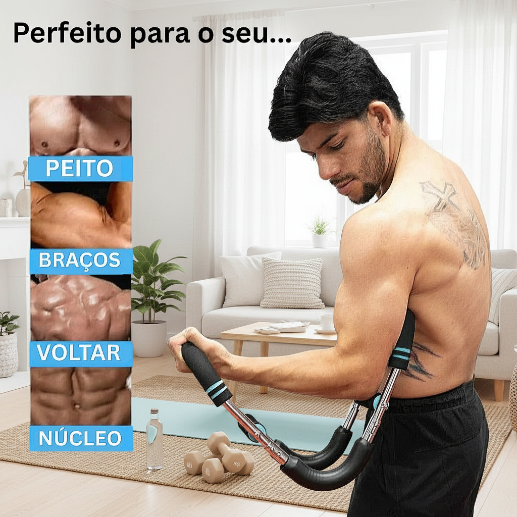 Cadornia Bar™ — A barra de musculação revolucionária
